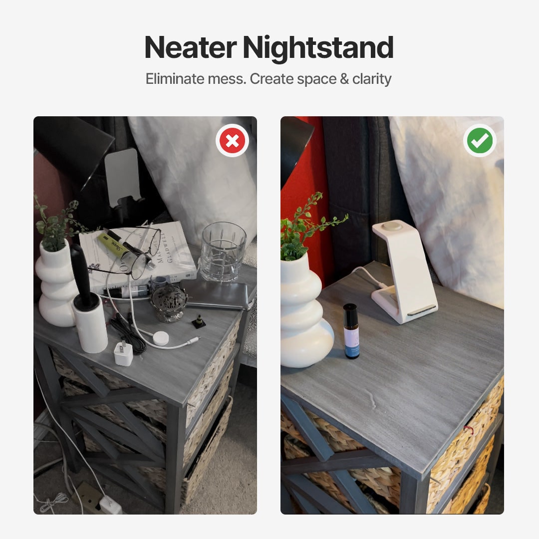 Wireless Charging Station for Multiple Devices with Fast 15w Power and Compact Design - Image 5