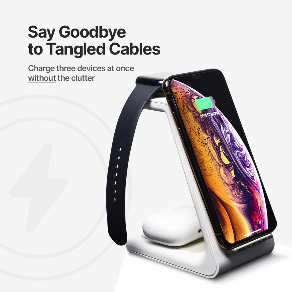 Wireless Charging Station for Multiple Devices with Fast 15w Power and Compact Design - Image 9