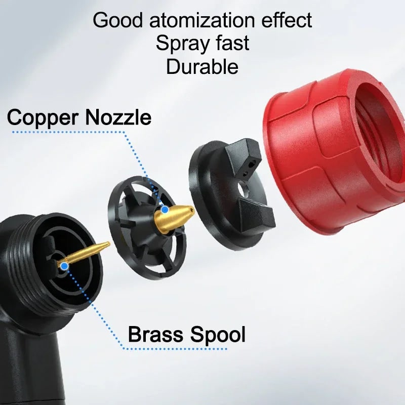 Wireless Cordless Electric Paint Sprayer Handheld Portable Adjustable Nozzle - Image 3