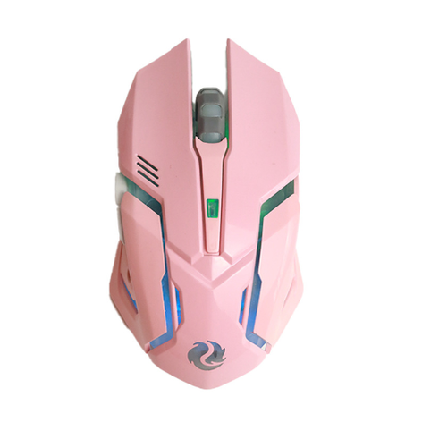 Wireless Ergonomic Gaming Mouse with LED Backlighting and 6 Programmable Buttons - Image 1