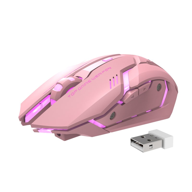 Wireless Ergonomic Gaming Mouse with LED Backlighting and 6 Programmable Buttons - Image 10