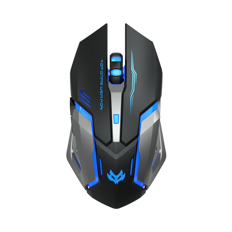 Wireless Ergonomic Gaming Mouse with LED Backlighting and 6 Programmable Buttons - Image 2