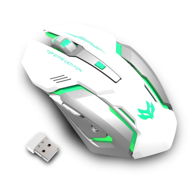 Wireless Ergonomic Gaming Mouse with LED Backlighting and 6 Programmable Buttons - Image 7