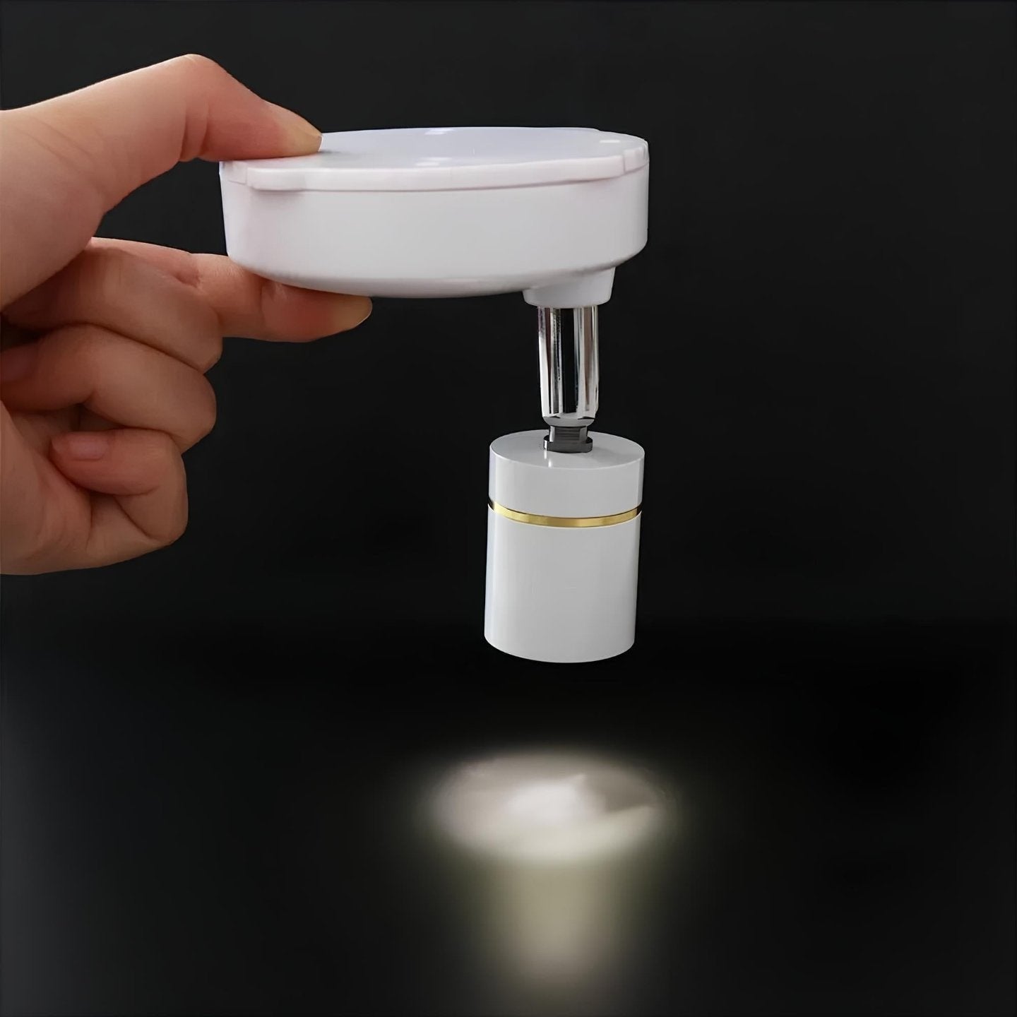 Wireless LED Spotlight Adjustable Portable Cordless Downlight Wall Ceiling Mount - Image 11