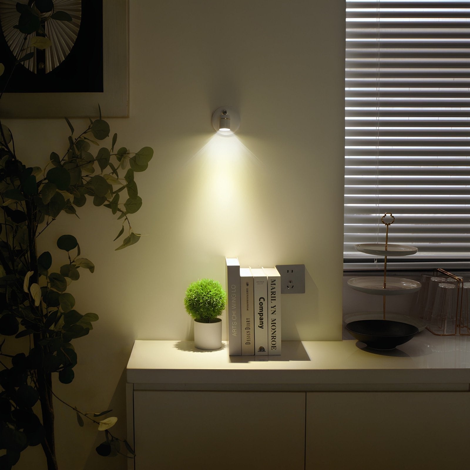 Wireless LED Spotlight Adjustable Portable Cordless Downlight Wall Ceiling Mount - Image 3