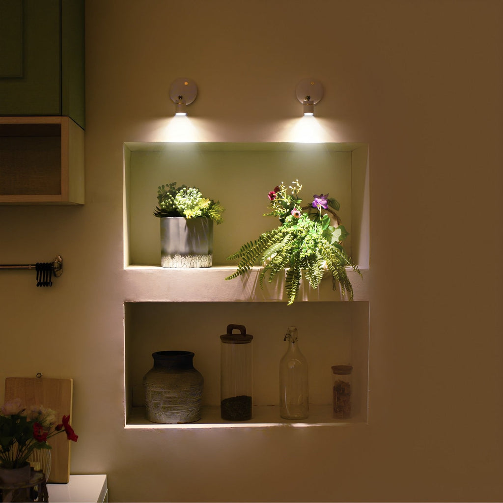 Wireless LED Spotlight Adjustable Portable Cordless Downlight Wall Ceiling Mount - Image 5