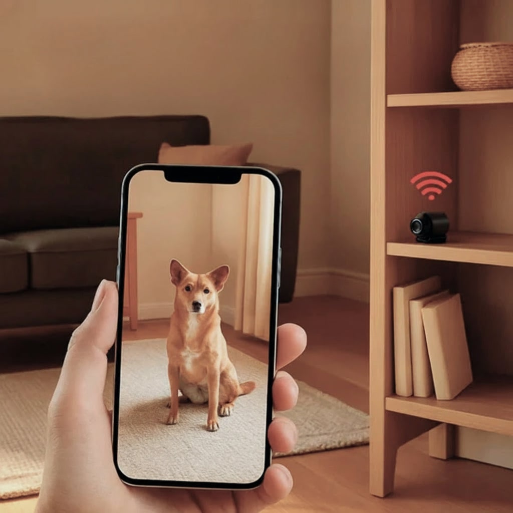 Wireless Security Camera with Mini Spy Design WIFI Remote View and Audio - Image 5