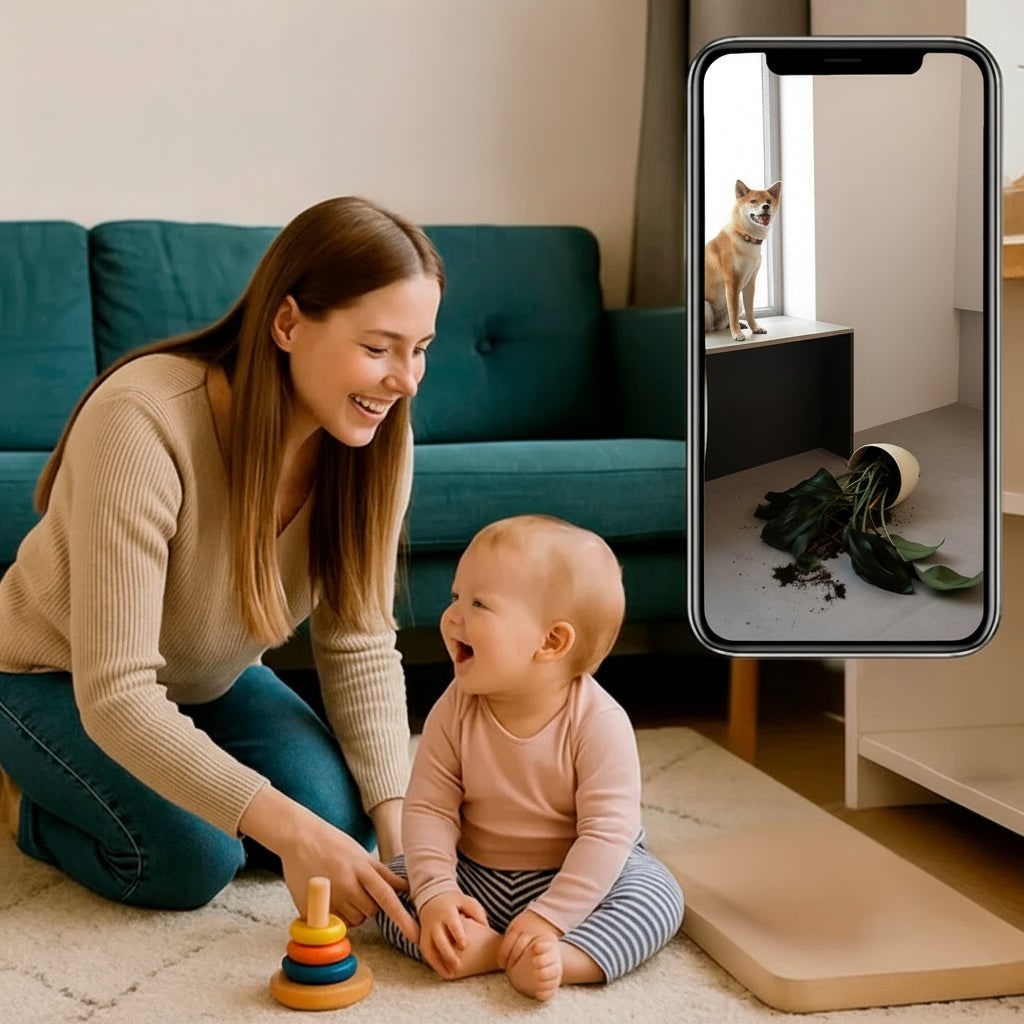Wireless Security Camera with Mini Spy Design WIFI Remote View and Audio - Image 6