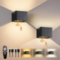 Wireless Wall Sconce Lamp with Modern LED Lighting Motion Sensor and Rechargeable Battery - Image 1
