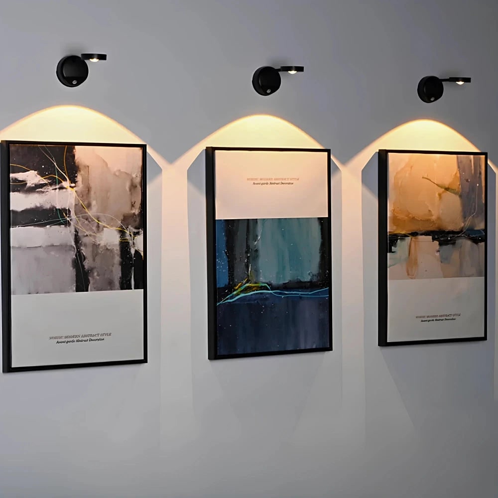Wireless Wall Sconce Light LED Rotatable Cordless Picture Motion Sensor - Image 5