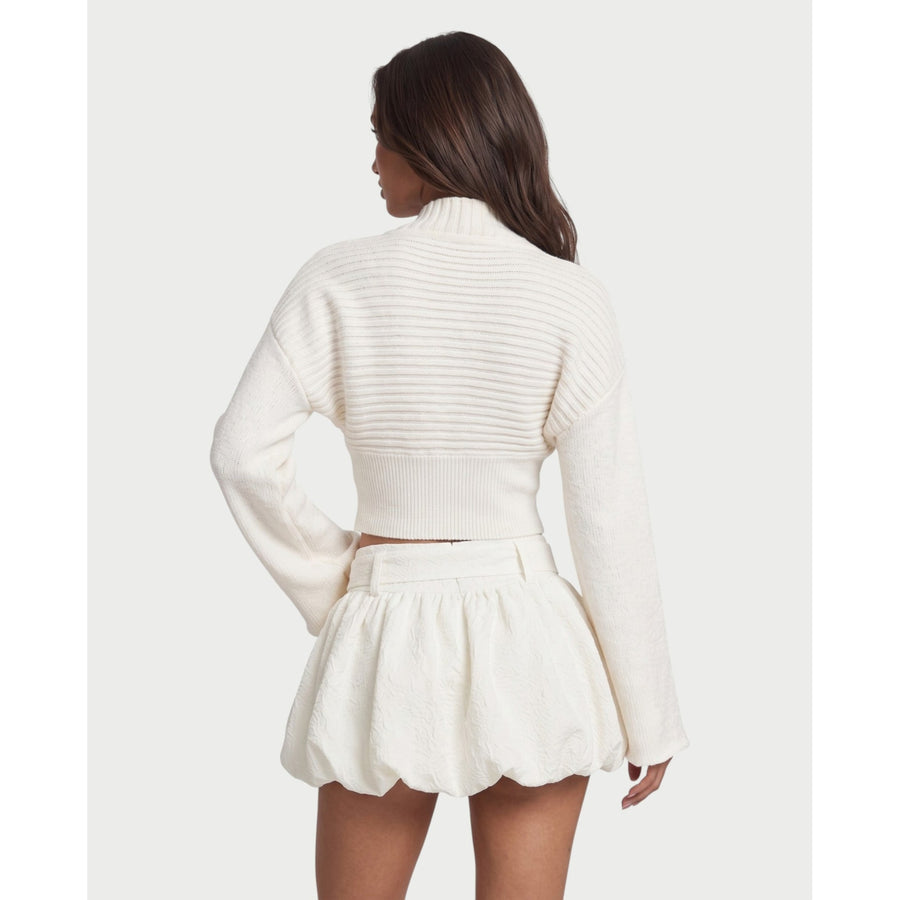 The Asymmetric Knit Cardigan