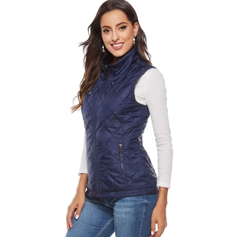 Women's Heated Vest for with USB Rechargeable Battery Power and Adjustable Heat Levels - Image 2