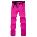 Women's Hiking and Trekking Pants with Fleece Lining and Water Resistant Softshell - Image 1