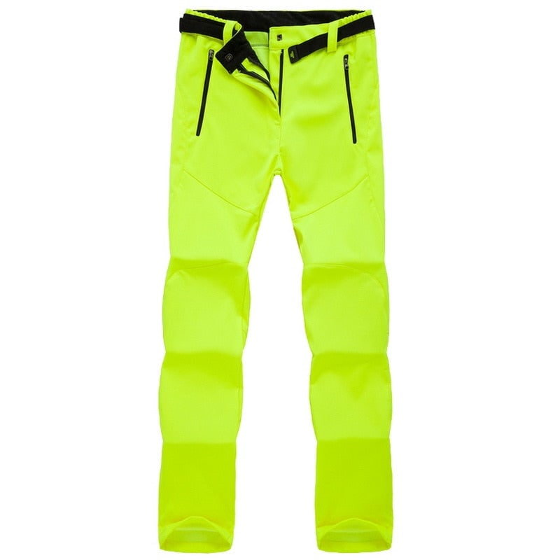 Women's Hiking and Trekking Pants with Fleece Lining and Water Resistant Softshell - Image 10
