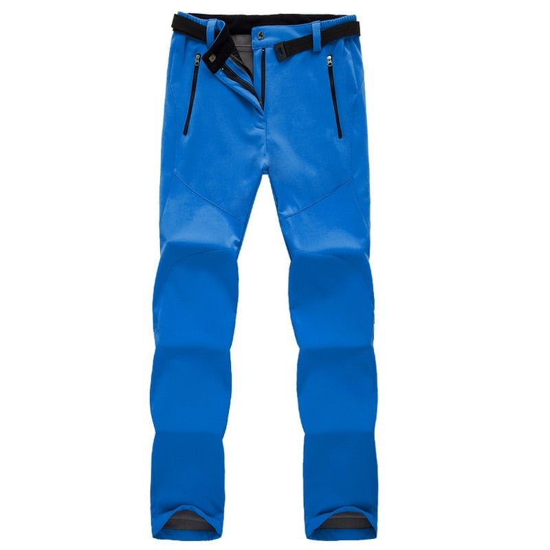 Women's Hiking and Trekking Pants with Fleece Lining and Water Resistant Softshell - Image 15