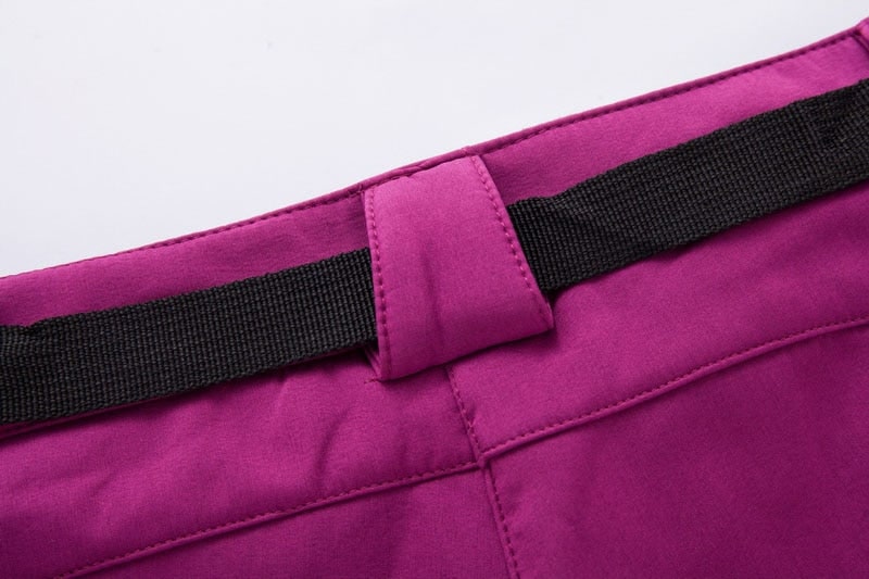 Women's Hiking and Trekking Pants with Fleece Lining and Water Resistant Softshell - Image 4