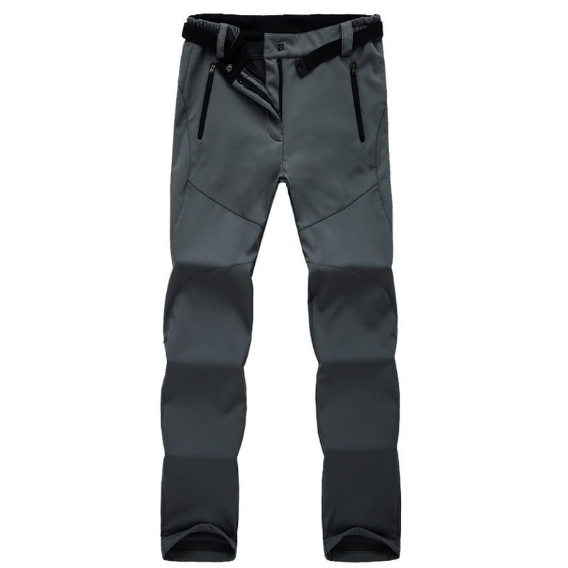 Women's Hiking and Trekking Pants with Fleece Lining and Water Resistant Softshell - Image 8