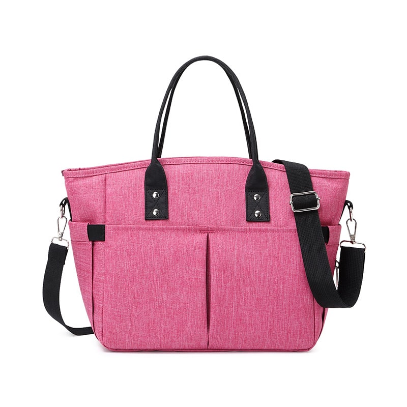 Women's Insulated Lunch Bag and Pouch with Adjustable Shoulder Strap and Zipper Closure - Image 5