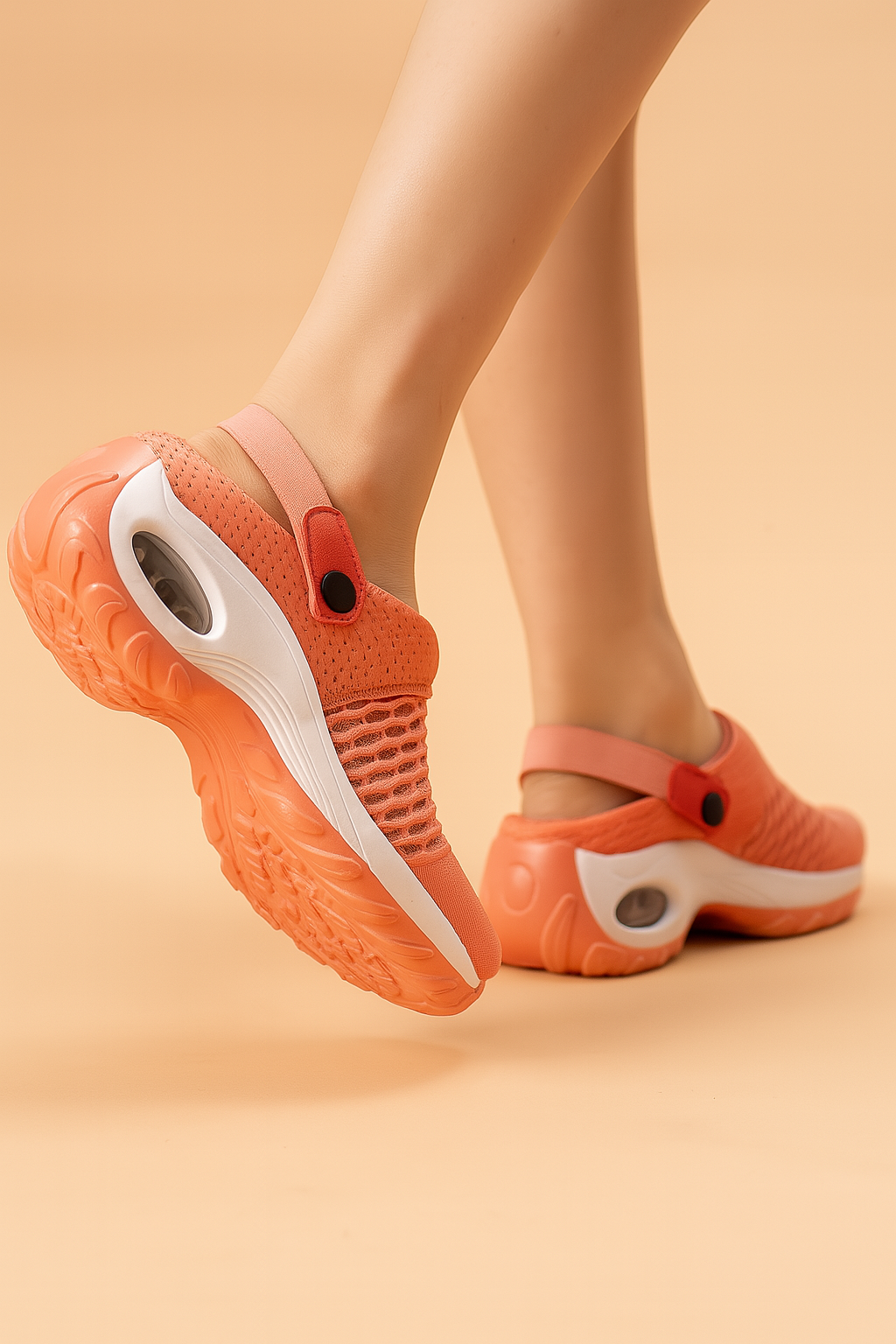 Women's Mesh Clogs with Orthopedic Arch Support and Breathable Slip-On Design - Image 5