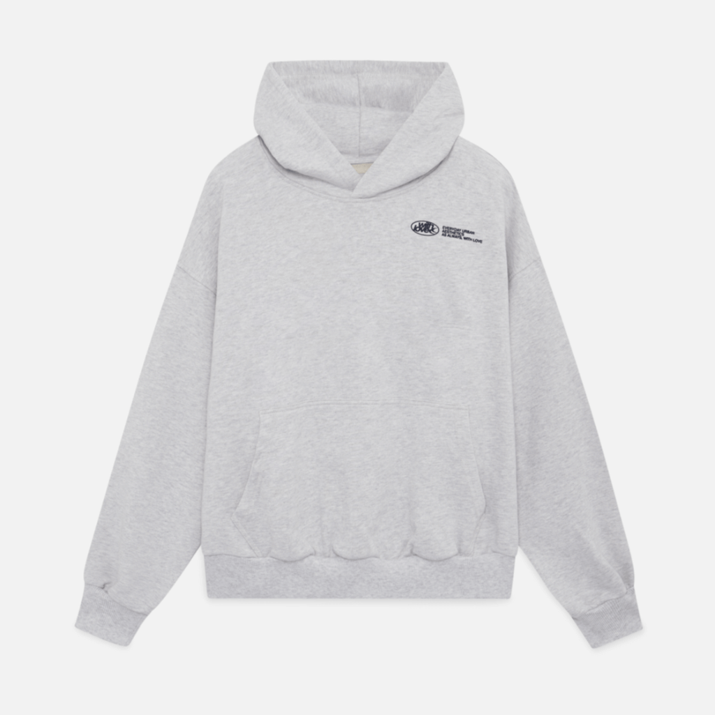 Women's Oversized Hoodie Pullover Sweatshirt with Graphic Print and Drop Shoulder - Image 4