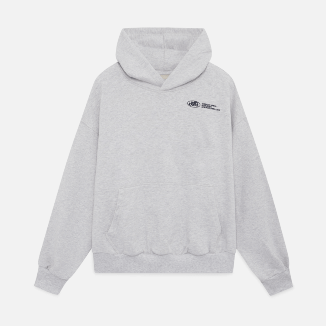 Women's Oversized Hoodie Pullover Sweatshirt with Graphic Print and Drop Shoulder - Image 4