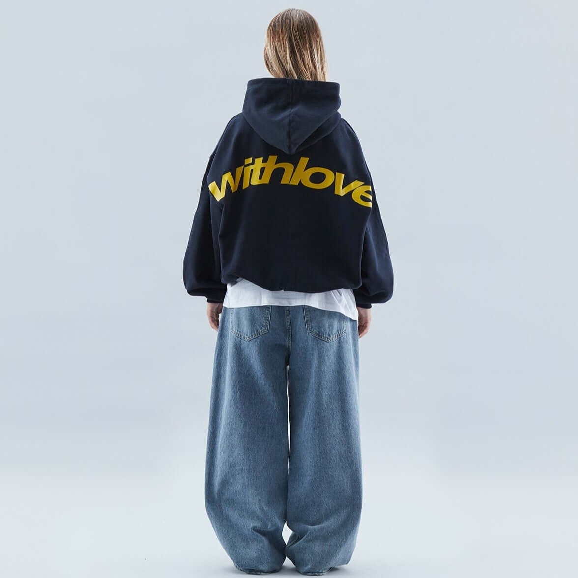 Women's Oversized Hoodie Pullover Sweatshirt with Graphic Print and Drop Shoulder - Image 8