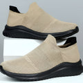 Women's Slip on Sneakers Breathable Mesh Laceless Walking Cushioned On Shoes - Image 1