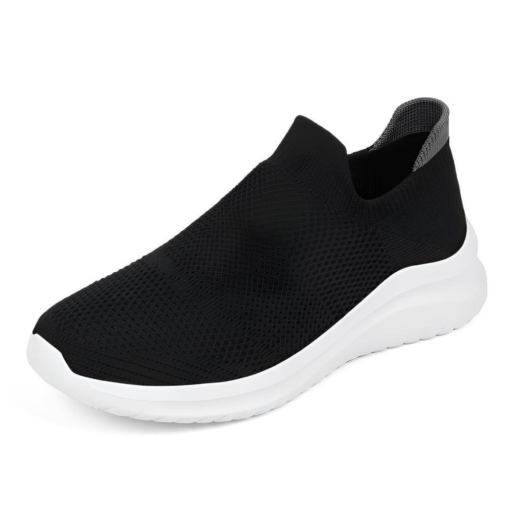 Women's Slip on Sneakers Breathable Mesh Laceless Walking Cushioned On Shoes - Image 7