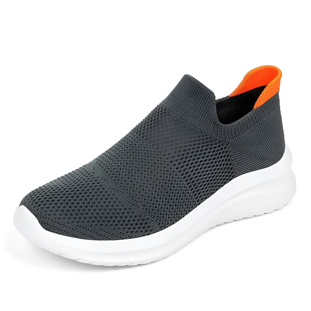 Women's Slip on Sneakers Breathable Mesh Laceless Walking Cushioned On Shoes - Image 9