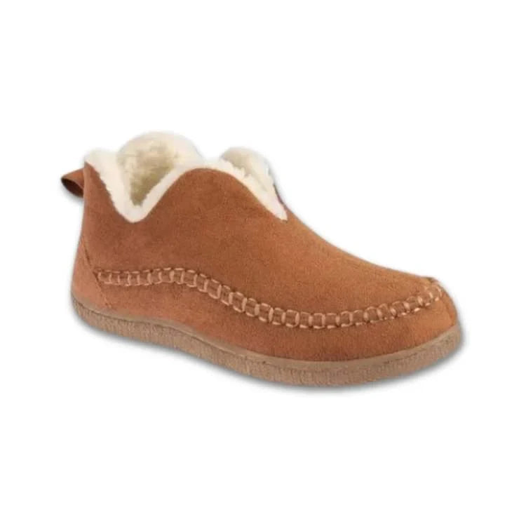 Women's Slipper Booties with Faux Suede Fleece Lining and Arch Support - Image 1