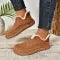 Women's Slipper Booties with Faux Suede Fleece Lining and Arch Support - Image 7
