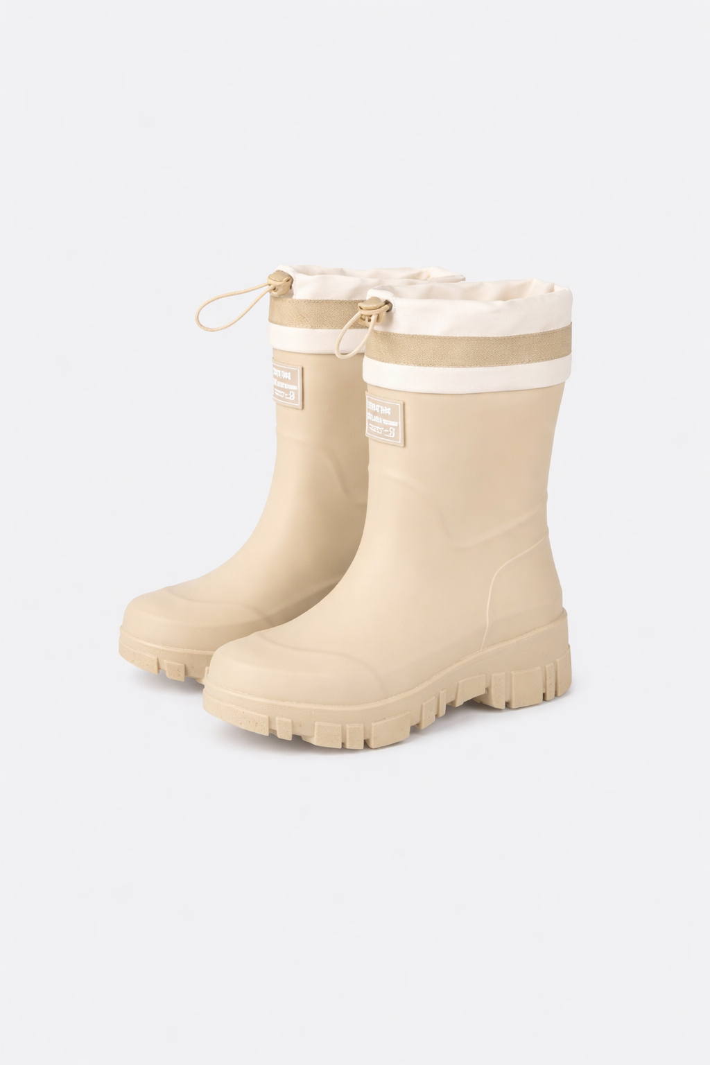 Women's Waterproof Boots with Adjustable Drawstring Collar and Chunky Lug Sole - Image 10
