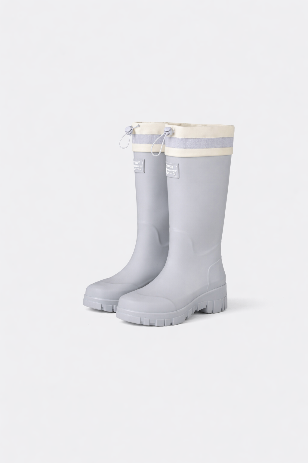 Women's Waterproof Boots with Adjustable Drawstring Collar and Chunky Lug Sole - Image 8