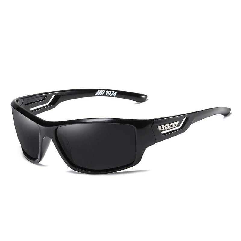 Wrap Around Sports Sunglasses with UV 400 Polarized Lenses and Tactical Design - Image 11