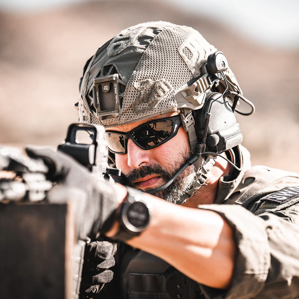 Wrap Around Sports Sunglasses with UV 400 Polarized Lenses and Tactical Design - Image 12