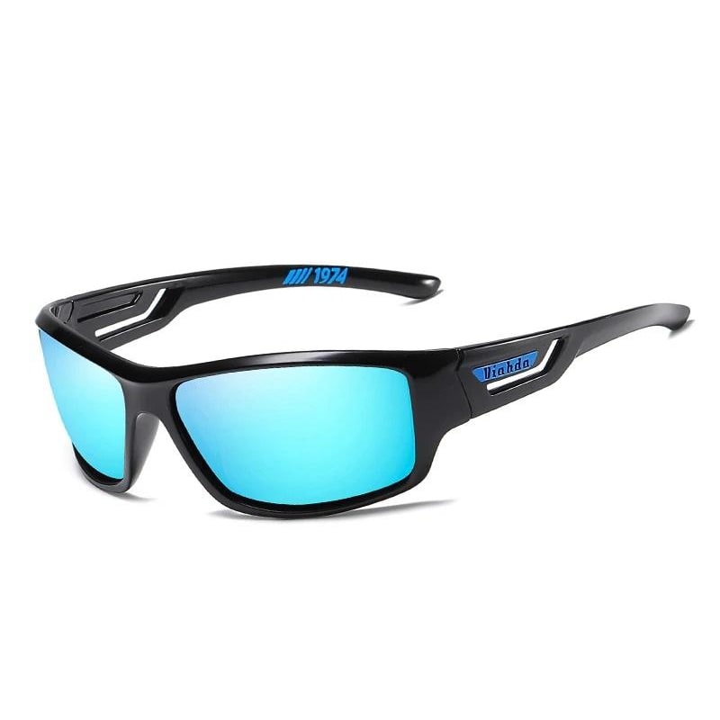 Wrap Around Sports Sunglasses with UV 400 Polarized Lenses and Tactical Design - Image 9