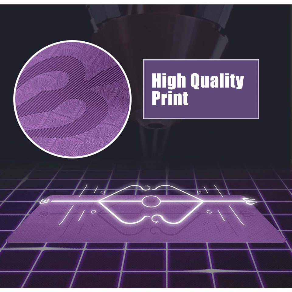 Yoga Mat Folding Exercise with Thick Non-Slip Tpe and Alignment Lines for Beginners - Image 1