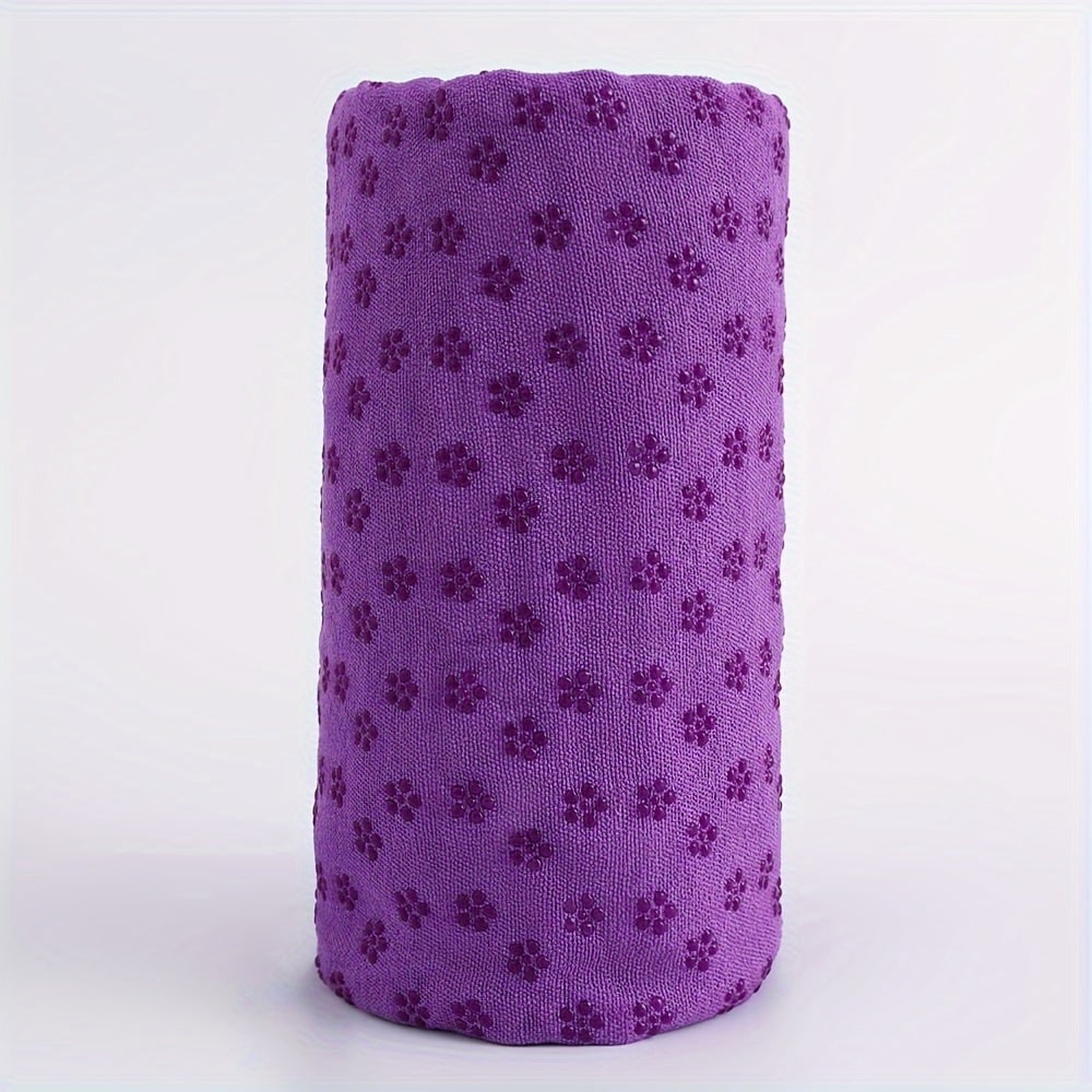 Yoga Towel for Mat Microfiber Non Slip Grip Portable Quick Dry - Image 11