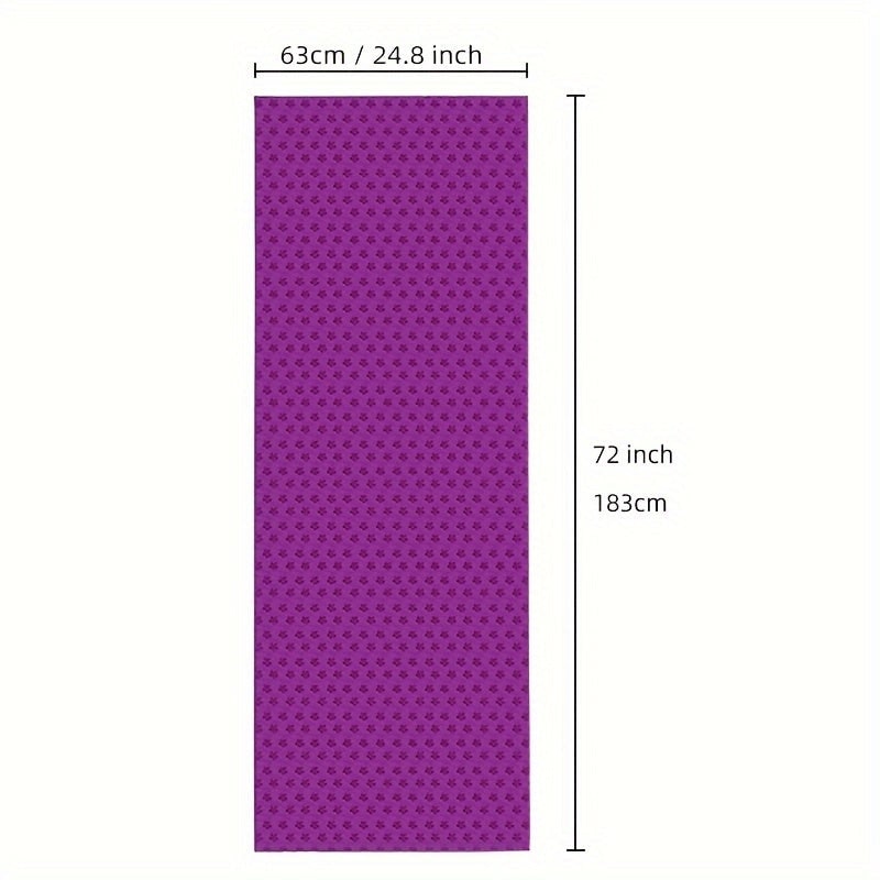 Yoga Towel for Mat Microfiber Non Slip Grip Portable Quick Dry - Image 5