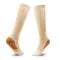 Zipper Compression Socks Knee High Open Toe with Graduated for Travel and Pregnancy - Image 16